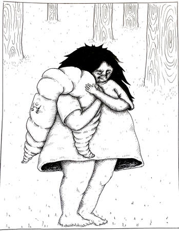 Love Him pt.2 Ink on paper